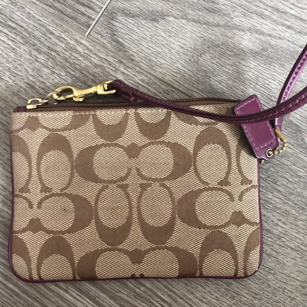 Signature Coach Wristlet - Picture 2 of 3